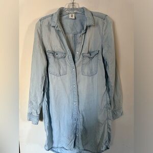 Denim Shirt Dress